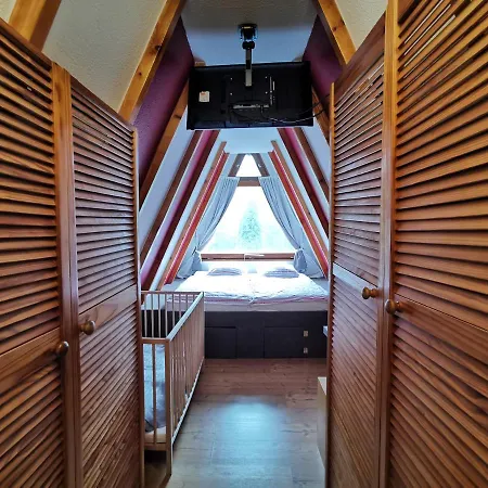 펜션 Ferienhaus Erlenwald Mit Pelletofen Und Sauna *