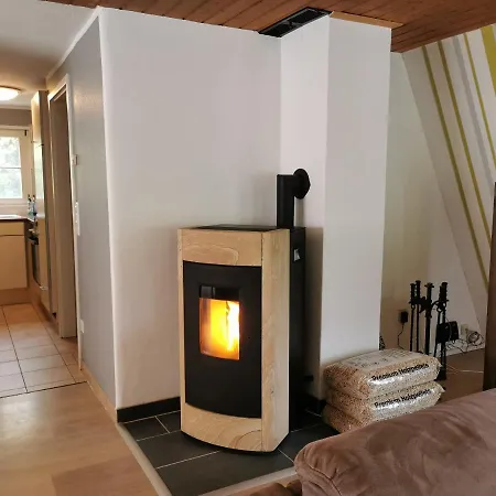 Ferienhaus Erlenwald Mit Pelletofen Und Sauna