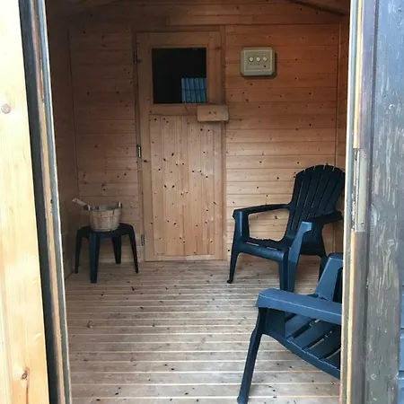 펜션 Ferienhaus Erlenwald Mit Pelletofen Und Sauna *